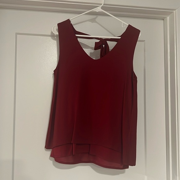 Massimo Dutti Tops - Dark red / maroon Massimo Dutti shirt M